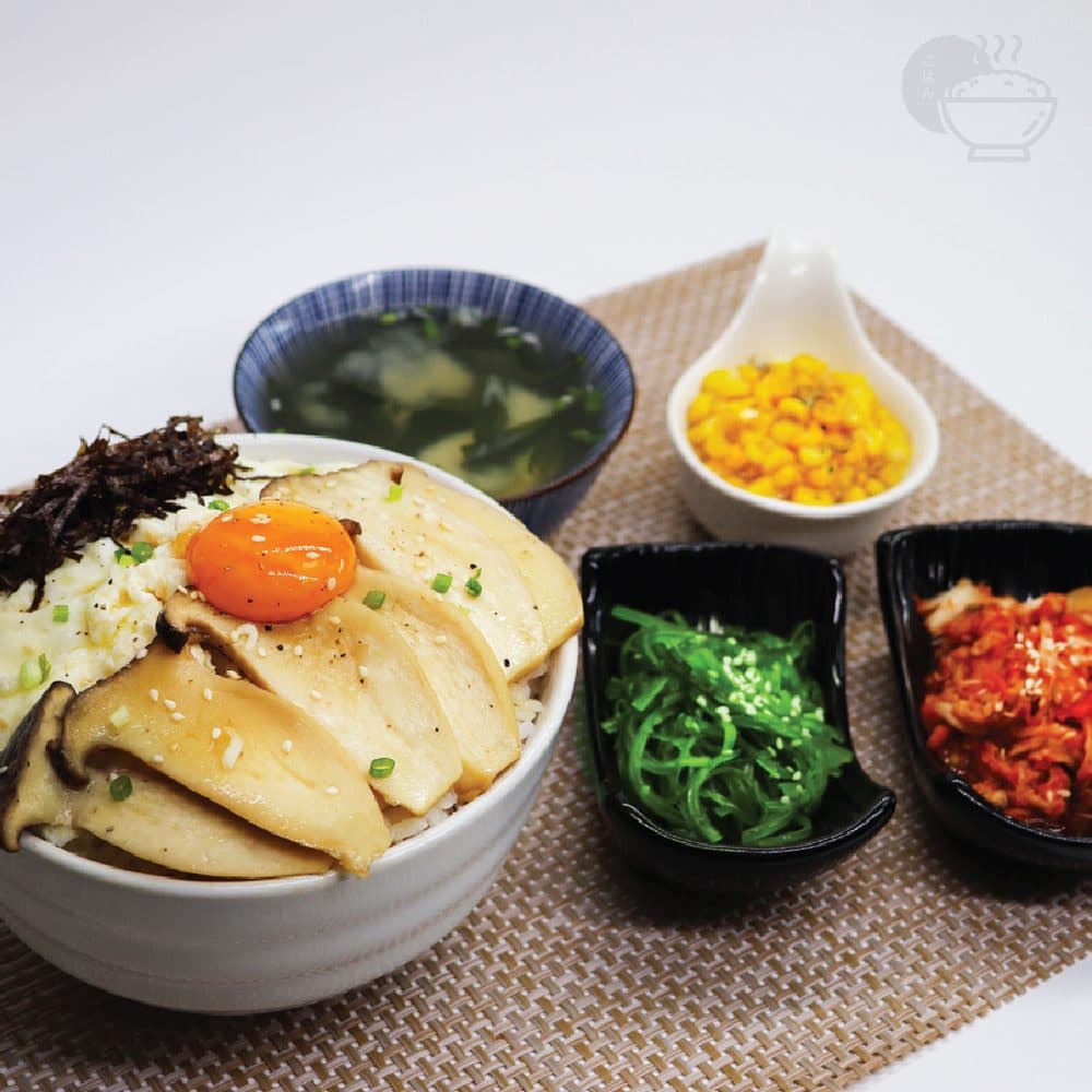 Stir-Fried Mushrooms Combo Set (Veggie)